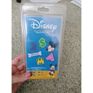 CRICUT Cartridge DieCut DISNEY MICKEY FONT Complete Sealed BN
